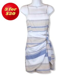 Bae Vely Stripe Wrap Dress